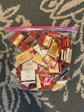 Lot of 82 Vintage Matchbooks